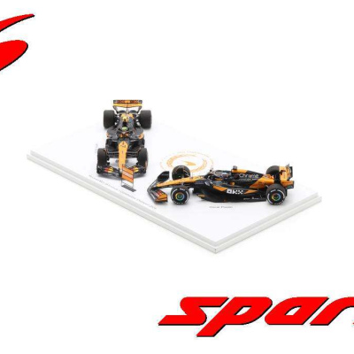 McLaren 1:43 MCL38 #4 & #81 Constructors Champions 2024