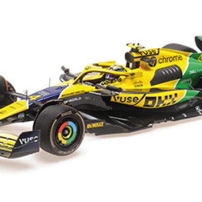 Lando Norris 1:18 McLaren MCL38 4th Monaco 2024