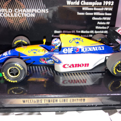Alain Prost 1:43 Williams FW15C World Champion 1993