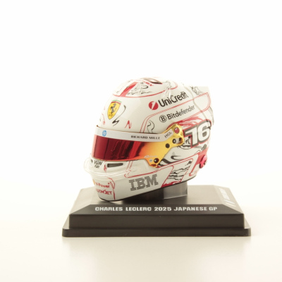 Charles Leclerc 1:5 Helmet 150th GP Japan GP 2025