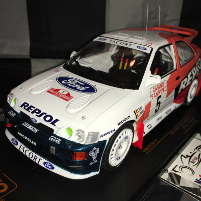 Bruno Thiry Ford Escort Cosworth WRC Group A San Remo Rally #5 1996