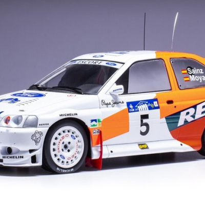Carlos Sainz Ford Escort Cosworth WRC Group A Winner Acropolis Rally #5 1997
