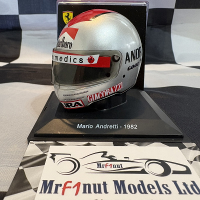 Mario Andretti 1:5 Ferrari 126 C2 Helmet 1982