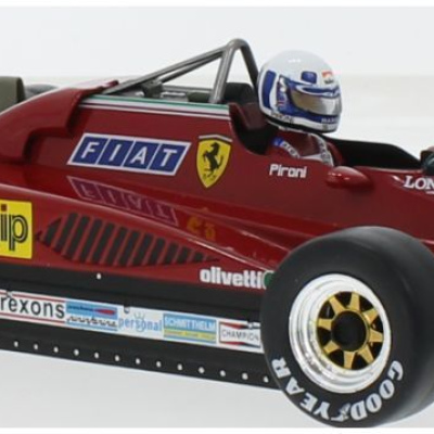 Didier Pironi Ferrari 126C2 #28 F1 Monaco GP 1982