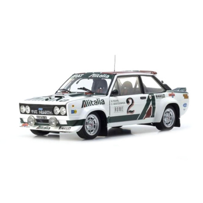 Walter Röhrl Fiat 131 Abarth #2 4th Monte Carlo Rally 1978
