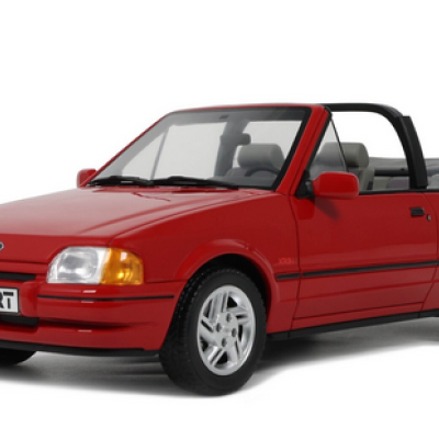 Ford Escort MKIV Cabriolet XR3i Falmenco Red 1986