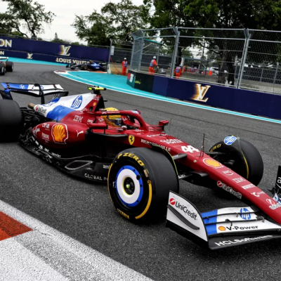 Lewis Hamilton 1:18 Ferrari SF-25 #44 Miami GP 2025