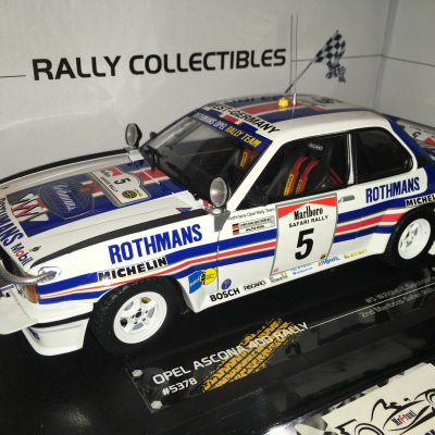 Walter Röhrl Opel Ascona 400 #5 Safari Rally 1982