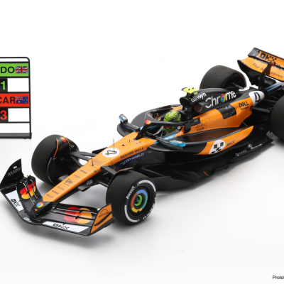 Lando Norris 1:18 McLaren MCL39 #4 McLaren F1 Team Winner Monaco GP 2025