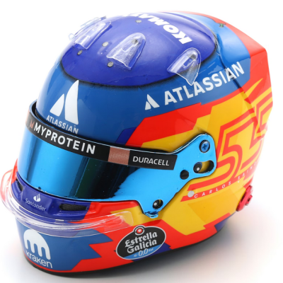 Carlos Sainz Jr. 1:5 Helmet 2025