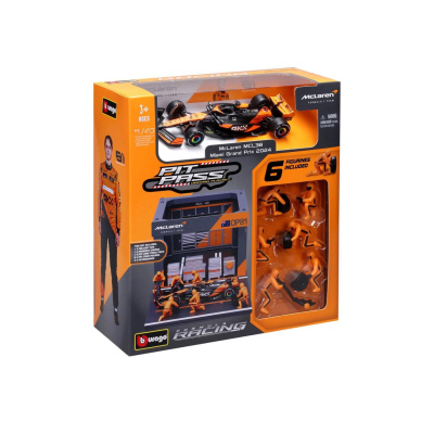 Oscar Piastri McLaren MCL38 Pit Pass 2024