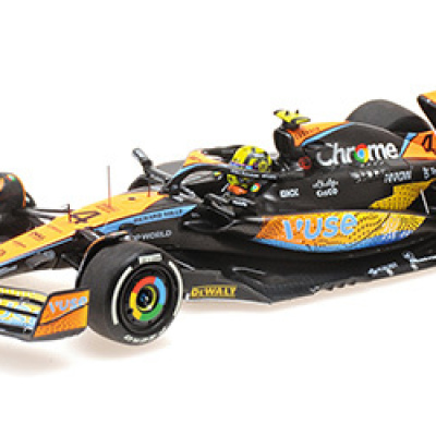 Lando Norris 1:43 McLaren F1 Team MCL60 5th Abu Dhabi GP 2023