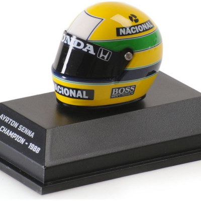 Ayrton Senna 1:8 Helmet World Champion 1988
