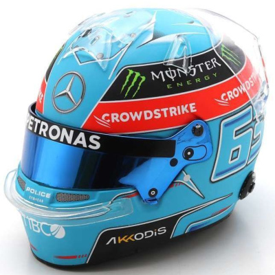 George Russell 1:5 Mercedes AMG Petronas F1 Helmet Brazilian GP 2022