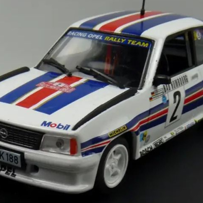 Walter Rohrl 1:43 Opel Ascona 400 #2 Monte Carlo Rally 1982