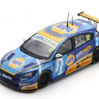 Dan Rowbottom 1:43 Ford Focus #32 NAPA Racing UK BTCC Knockhill 2025