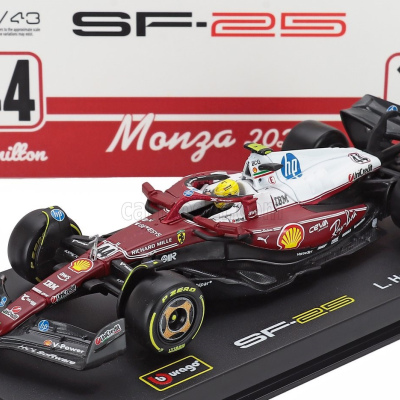 Lewis Hamilton 1:43 Ferrari SF25 Monza GP 2025