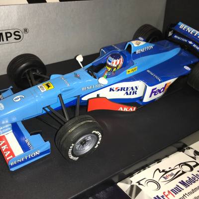 Alex Wurz Benetton #6 Launch Car 1998