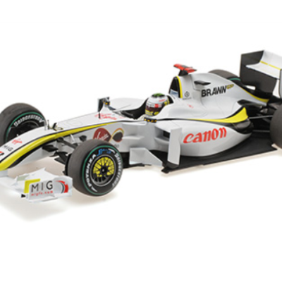 Jenson Button 1:18 Brawn BGP001 Singapore GP 2009