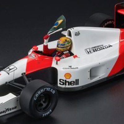Ayrton Senna McLaren MP4/6 #1 1st Brazil GP 1991