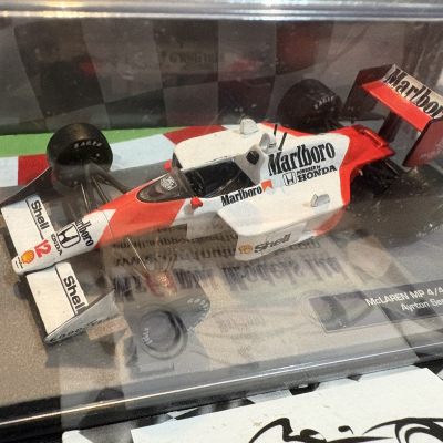 Ayrton Senna 1:43 McLaren MP4/4 #12 World Champion 1988