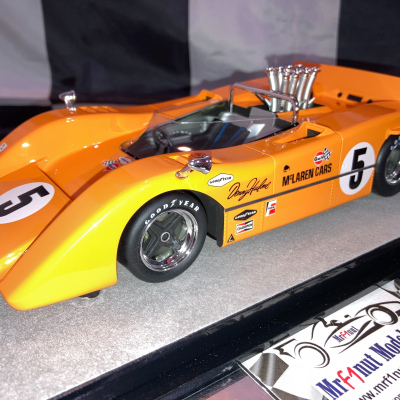 Denny Hulme McLaren M8A #5 Can-Am Winner Road America 1968