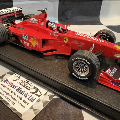 Michael Schumacher 1:18 Ferrari F399 #3 with driver Winner Monaco GP 1999 