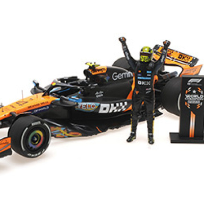 Lando Norris 1:18 McLaren MCL39 #4 McLaren F1 Team World Champion Abu Dhabi GP 2025 