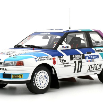 Tommi Makinen Mazda 323 GTX GR.A #10 1000 Lakes Rally 1991
