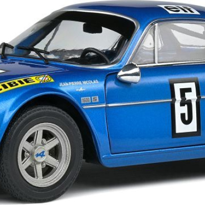 Jean-Pierre Nicolas Alpine A110 1600S #5 1st Olympia Rally 1972