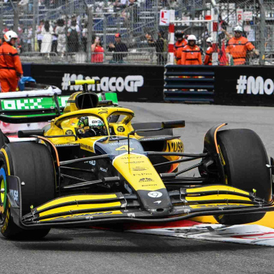Lando Norris 1:18 McLaren MCL38 4th Monaco 2024 