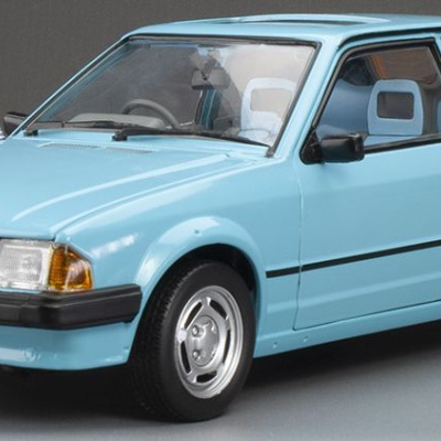 Ford Escort Mk3 GL RHD Caribbean Blue 1981