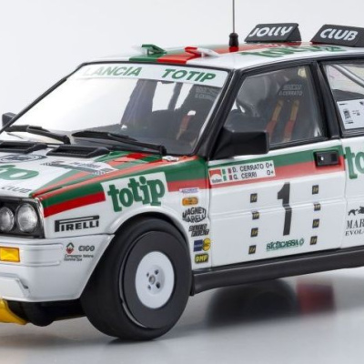 Dario Cerrato Lancia Delta HF 4WD #1 Winner Targa Florio 1987