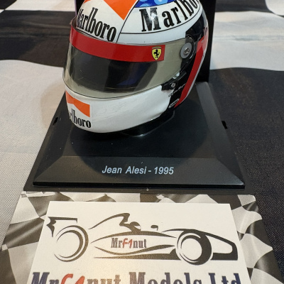 Jean Alesi 1:5  Ferrari 412 T2 Helmet 1995