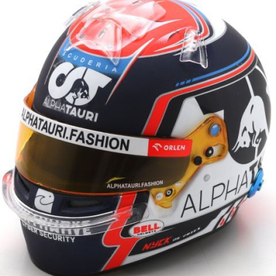 Nyck De Vries 1:5 Alpha Tauri Helmet 2023