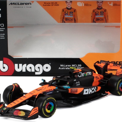 Lando Norris 1:43 McLaren MCL39 #4 McLaren F1 Team (no driver) 2025