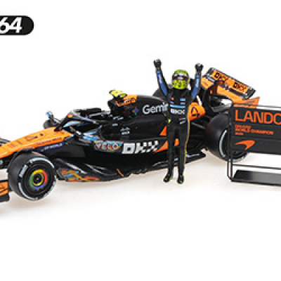 Lando Norris 1:64 McLaren MCL39 #4 McLaren F1 Team World Champion Abu Dhabi GP 2025