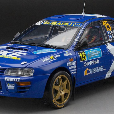 Alistair McRae Subaru Impreza 555 #15 Logiman Mythical Cars Rally 2023