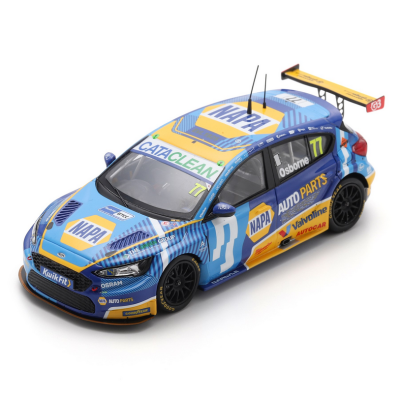 Sam Osborne 1:43 Ford Focus #77 NAPA Racing UK BTCC Knockhill 2025