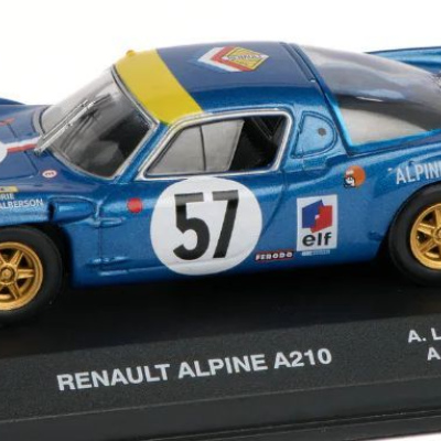Le Guellac/Serpaggi Renault Alpine A210 #57 24H Le Mans 1968