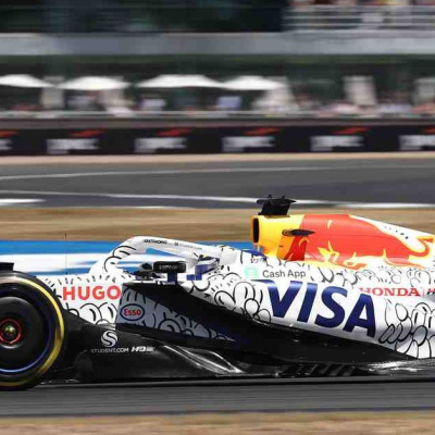 Isack Hadjar 1:43 Racing Bulls VCARB 02 #6 Visa Cash App F1 British GP 2025