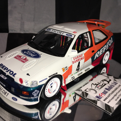 Carlos Sainz Ford Escort Cosworth WRC Group A San Remo Rally #4 1996