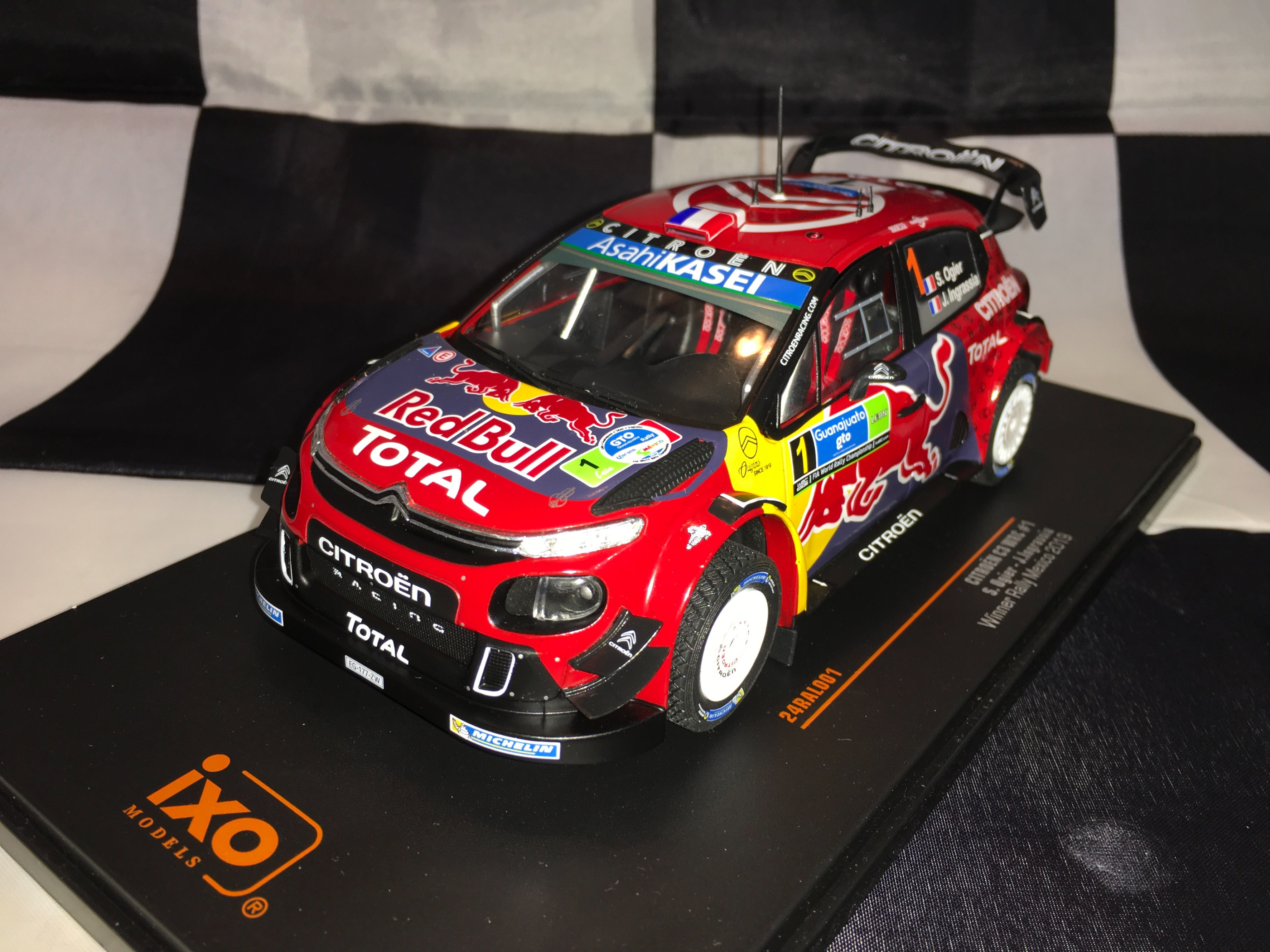 Norev 181646 1:18 CITROËN C3 WRC N°1 - Winner Rally Mexico 2019 - S.Ogier / J.Ingrassia