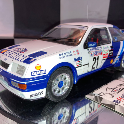 Jimmy McRae Ford Sierra RS Cosworth #21 RAC Rally 1989 
