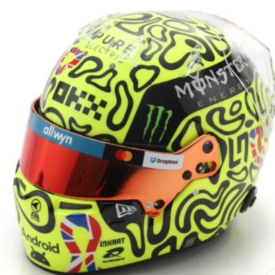 Lando Norris 1:5 Helmet McLaren F1 British GP 2025 