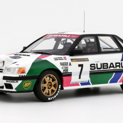 Colin McRae Subaru Legacy RS Gr.A #7 Sweden Rallye 1992