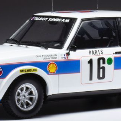 Guy Frequelin Talbot Sunbeam Lotus #16 Rallye Monte Carlo 1981