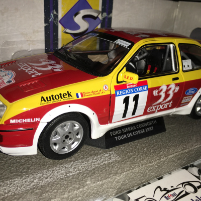 Didier Auriol Ford Sierra Cosworth #11 Tour De Corse 1987 