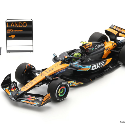 Lando Norris 1:18 McLaren MCL39 #4 McLaren F1 Team World Champion Abu Dhabi GP 2025 