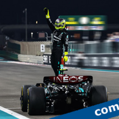 Lewis Hamilton 1:12 Mercedes AMG Petronas F1 Performance W15 Last Race Abu Dhabi 2024